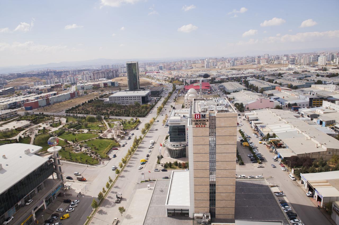 Hm Commerce Hotel Ankara Exterior foto