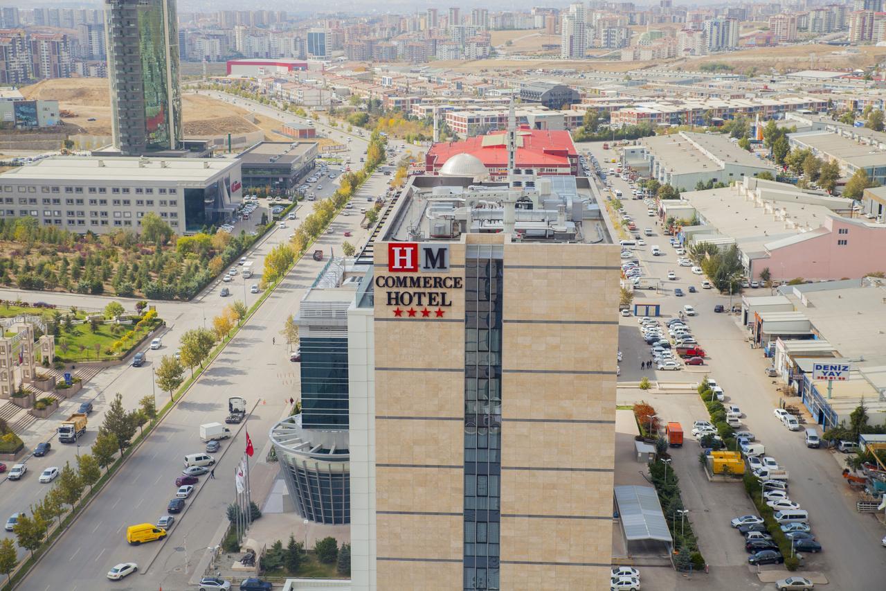 Hm Commerce Hotel Ankara Exterior foto