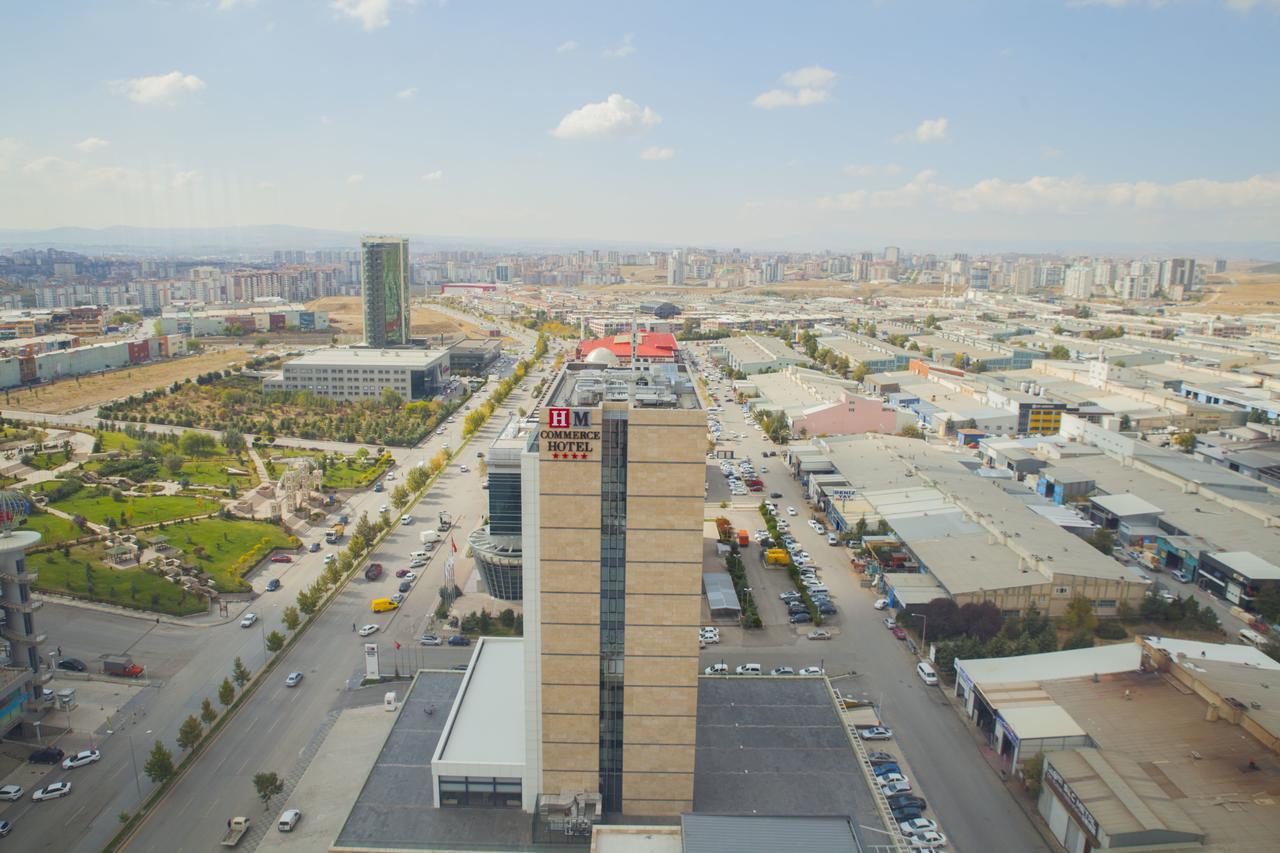 Hm Commerce Hotel Ankara Exterior foto